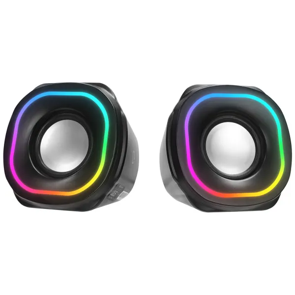 Zvučnici 2.0 Mikado MD-180 3W*2 USB + 3.5mm Slika 1