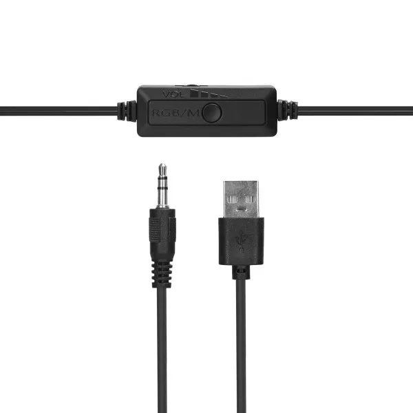 Zvučnici 2.0 Mikado MD-180 3W*2 USB + 3.5mm Slika 2