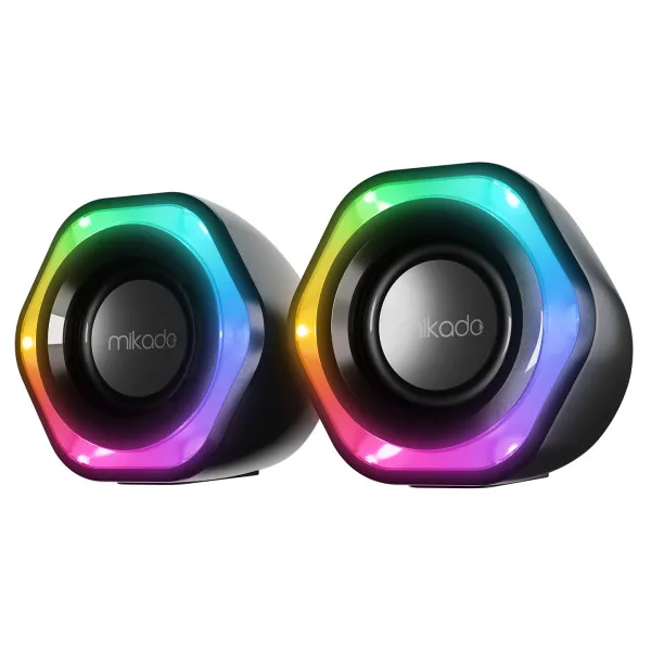 Zvučnici 2.0 Mikado MD-176 3Wx2 USB + 3.5mm Slika 1