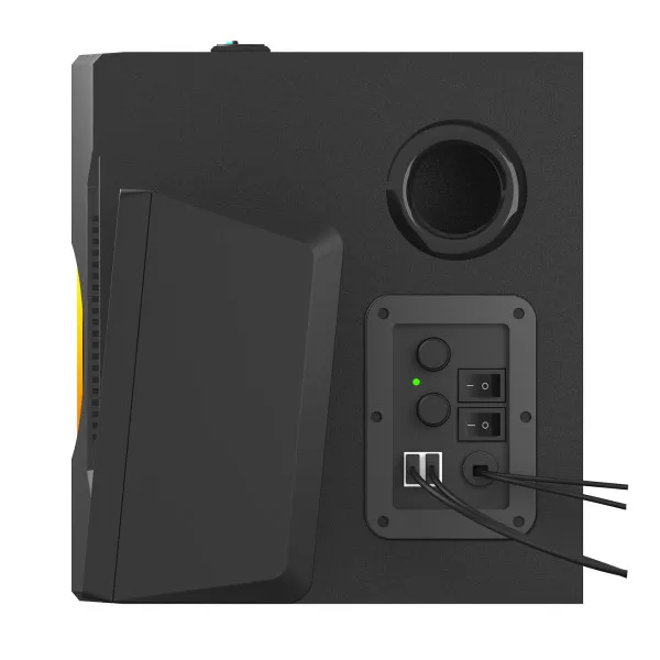 Zvučnici 2.1 Mikado MD-254 25W USB, SD,Bluetooth crni Slika 3