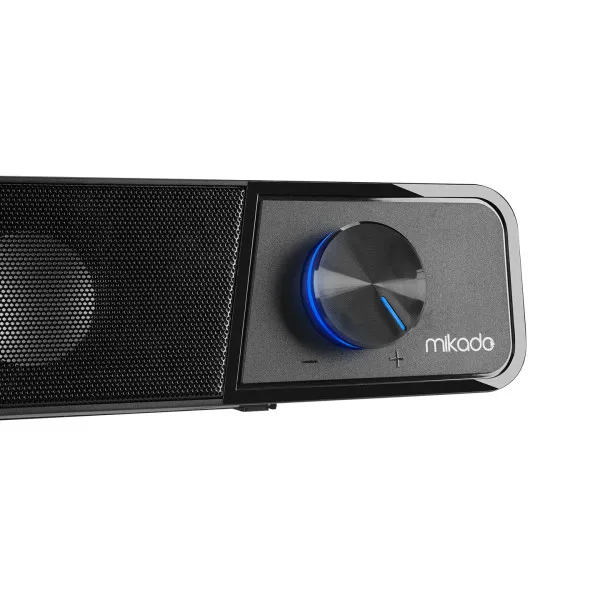 Zvucnik Mikado MD-69S 3Wx2 Soundbar, crni Slika 2