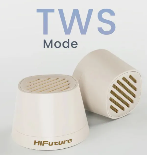 Bluetooth zvučnik HiFuture Mega S 5W bež Slika 2