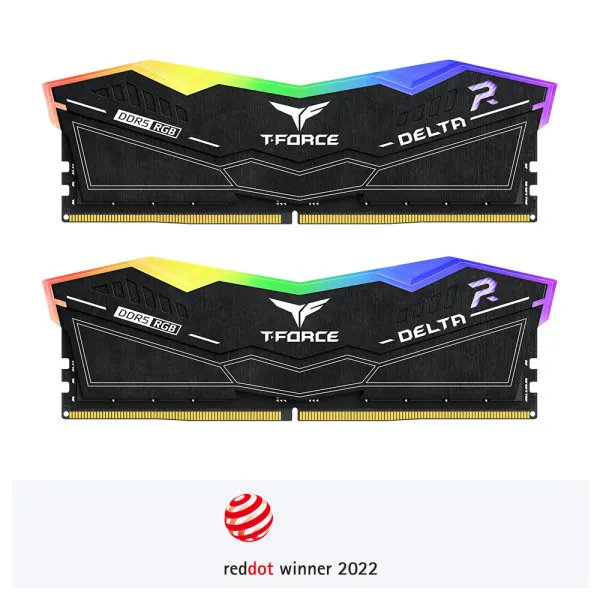 RAM DDR5 32GB (2x16GB) TeamGroup DELTA RGB 6000MHz CL30 FF3D532G6000HC30DC01 Slika 1