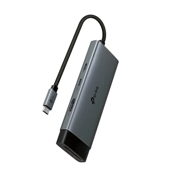 Docking station TP-Link UH7020C USB-C HDMI/2xUSB 3.0/2xUSB-C/CR/PD 100W Slika 1
