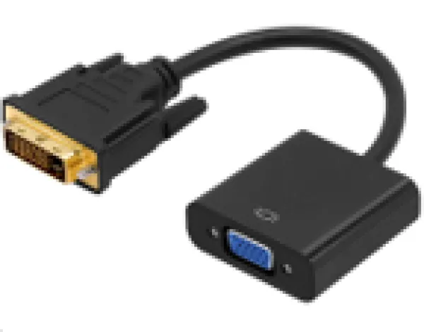 Adapter Stars Solutions DVI na VGA crni Slika 1