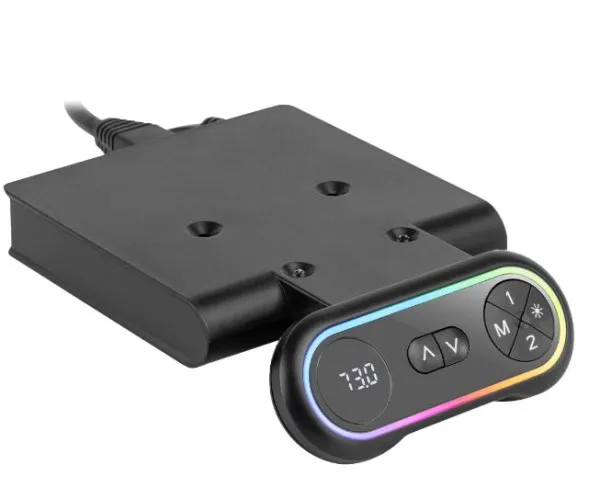 Sto gaming Serioux Elysi LED RGB 1400x600x730mm Slika 3