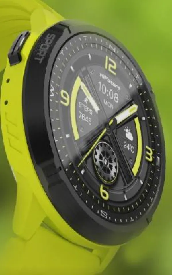 Smart sat HiFuture MIX3 fluorescentno žuti Slika 2
