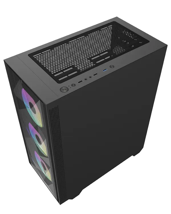 Kuciste Raidmax TALOS II V217TBF Black RGB 650W (RX-650XTB) Slika 2