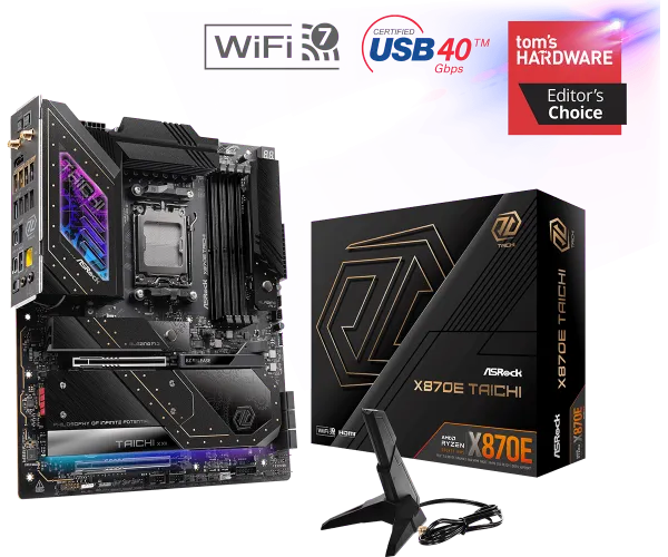 MB AM5 ASRock X870E TAICHI 90-MXBP90-A0UAYZ Slika 1