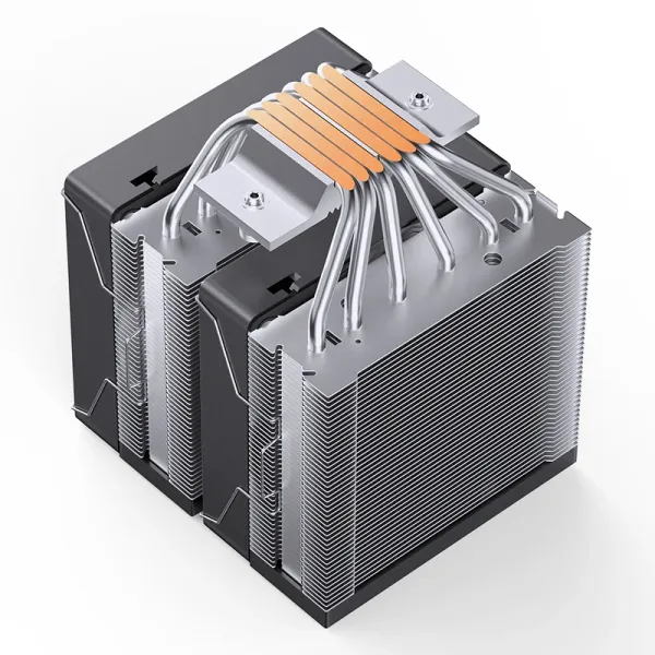 CPU Hladnjak Jonsbo CR-3000E DualTower RGB 260W TDP CRNI Slika 4