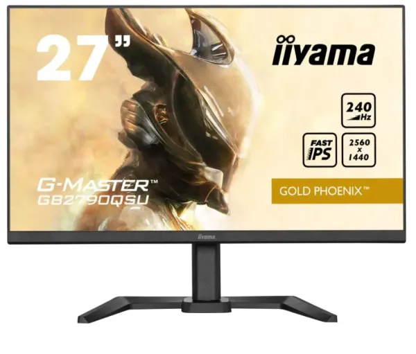 iiyama Monitor 27" Iiyama GB2790QSU-B5 IPS 2560x1440/240Hz/1ms/HDMI/DP/USB/zvučnici Slika 1