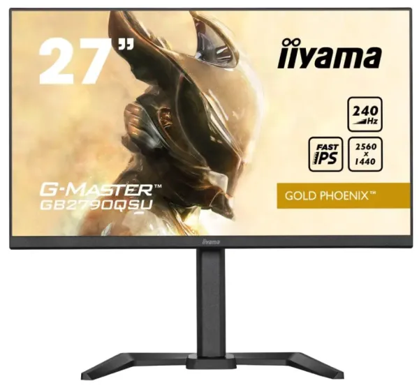 iiyama Monitor 27" Iiyama GB2790QSU-B5 IPS 2560x1440/240Hz/1ms/HDMI/DP/USB/zvučnici Slika 5