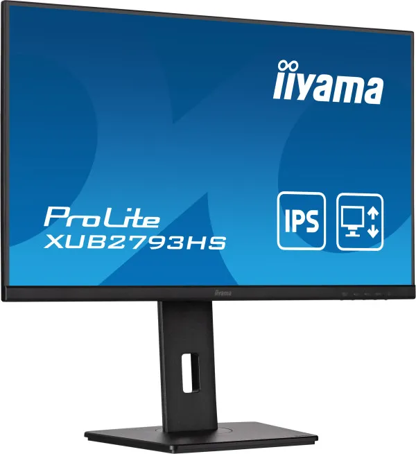 iiyama Monitor 27" Iiyama XUB2793HS-B7 IPS 1920x1080/100Hz/1ms/HDMI/DP/zvučnici/pivot Slika 7
