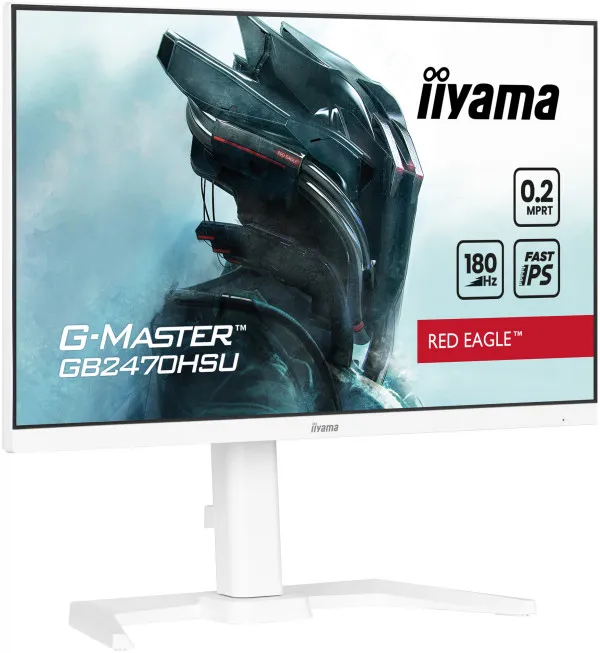 iiyama Monitor 23.8" Iiyama GB2470HSU-W6 IPS 1920x1080/180Hz/0.2ms/HDMIDP/USB/zvučnici Slika 6
