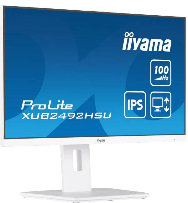 iiyama Monitor 23.8" Iiyama XUB2492HSU-W6 IPS 1920x1080/100Hz/0.4ms/HDMI/DP/USB/zvučnic Slika 8