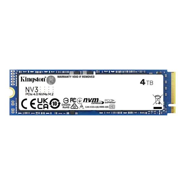 SSD M.2 NVMe Kingston NV3 4TB, Gen.4 SNV3S/4000G Slika 2