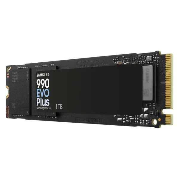 SSD M.2 NVMe 1TB Samsung 990 EVO Plus 7150/6300MB/s MZ-V9S1T0BW Slika 1