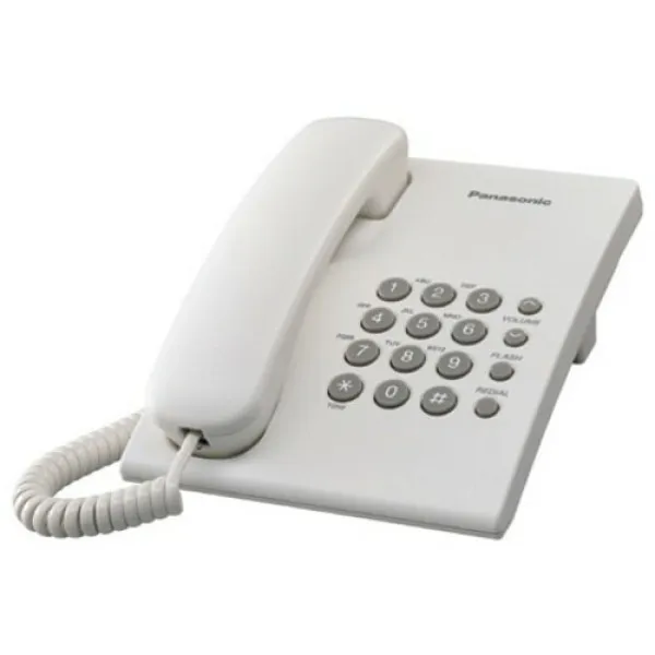 Telefon fiksini žični PANASONIC KX-TS500FXW Slika 1
