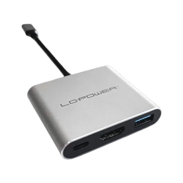 USB HUB LC Power LC-HUB-C-MULTI-4-V2 USB-A 3.2/HDMI/USB-C Slika 1