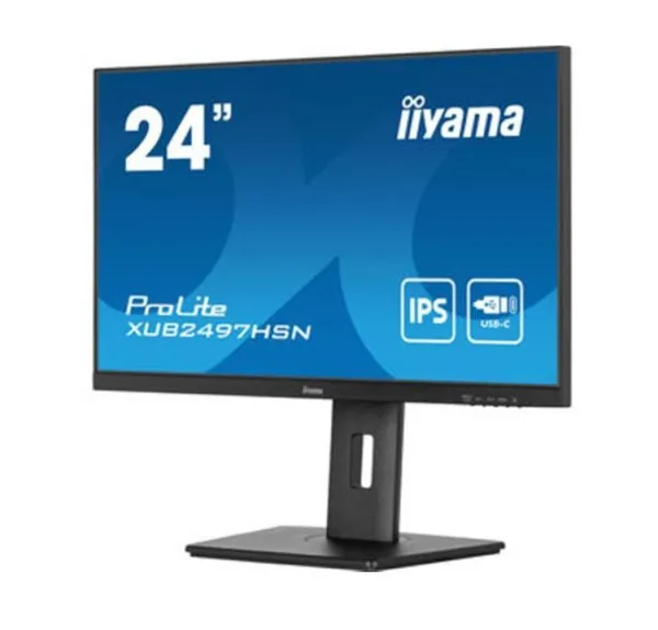 iiyama Monitor 23.8" Iiyama XUB2497HSN-B2 IPS 1920X1080/100Hz/1ms/HDMI/DP/USB-C/zvučnik Slika 4