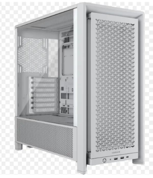 Kućište CORSAIR FRAME 4000D Mid-Tower/ATX/staklo/bez napajanj/bela/CC-9011291-WW Slika 1