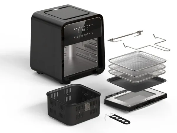 Heinner Friteza Air Fryer HEINNER MASTERFRY HAF-B12BK2000/mini rerna/2000W Slika 3