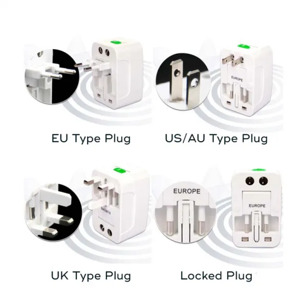 Nedefinisan Strujni adapter EU/UK-USA AIO 75910 Slika 2