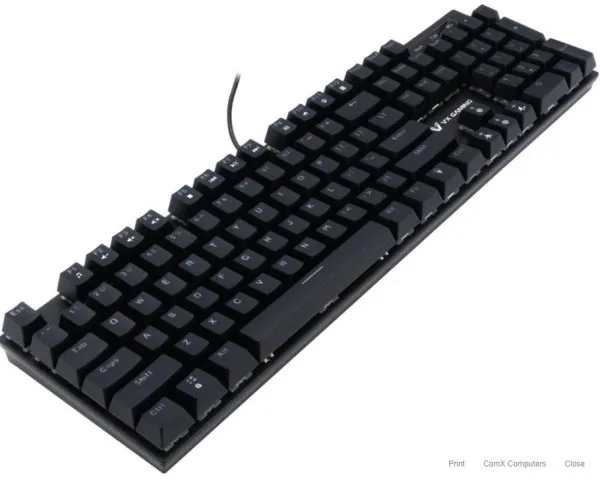 Volkano X Tastatura USB Volkano VX Floki RGB VX-230-BK US crna Slika 2