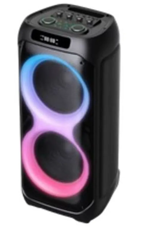 Zvucnik Volkano Motion Dual 10" VK-3903-D10 60W Bluetooth,micro sd crni Slika 1