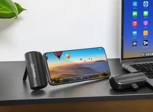 Powerbank Manhattan 1026336 5000mAh 10W/Black/USB-C Slika 6