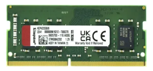 Nedefinisan RAM SODIMM DDR4 8GB 3200MHz Kingston KCP432SS6/8 Slika 1
