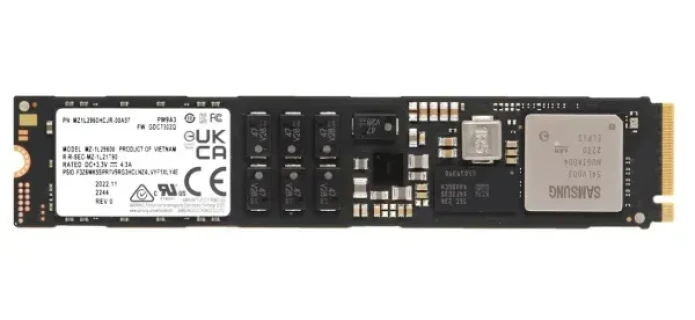 Samsung SSD M.2 U.2 SAMSUNG 960GB PM9A3 MZ1L2960HCJR-00A07 Slika 1