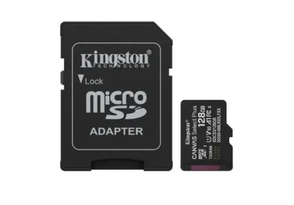 Micro SD Kingston 128GB Canvas Select Plus SDCS3/128GB + adapter Slika 1