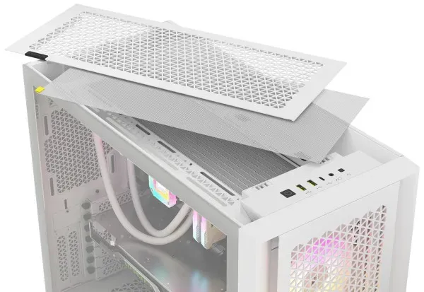 CORSAIR Kućište Corsair FRAME 5000D RS ARGB High-Airflow White, CC-9011310-WW Slika 2