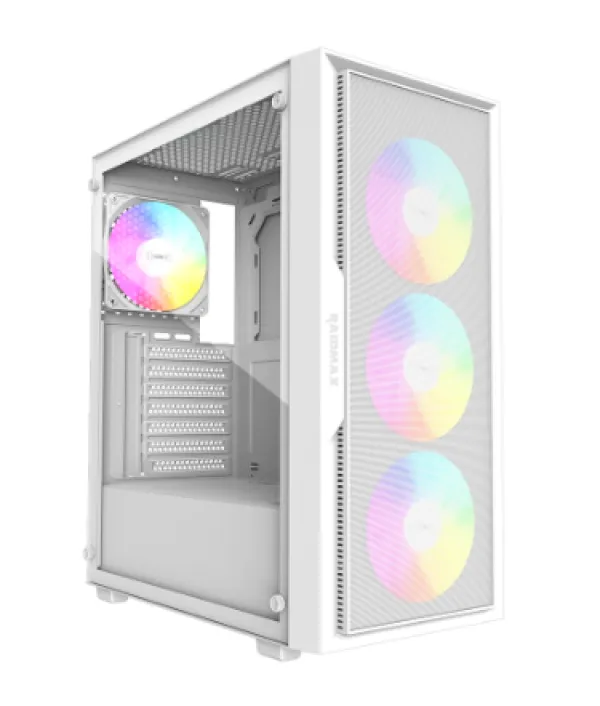 Kućište Raidmax Vector 159 ARGB 4x 120mm 650W, Belo Slika 1