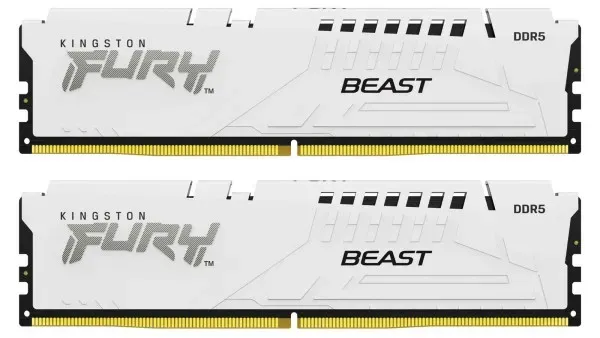 RAM DIMM DDR5 64GB (2x32GB) 5200MHz Kingston Fury Beast KF552C40BWK2-64 Slika 1