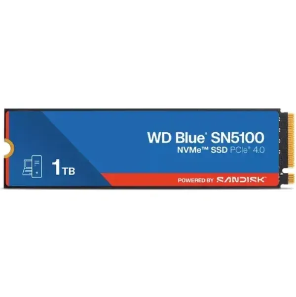 SSD M.2 NVMe 1TB WD Blue SN5100 7100MB/s 6700MB/s WDS100T5B0E Slika 1