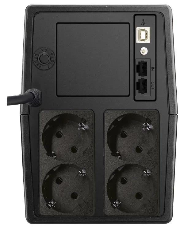 Nedefinisan UPS Spacer Line SPUP-1000D-LIT01 1000VA/600W 4xšuko/USB/LAN Slika 2