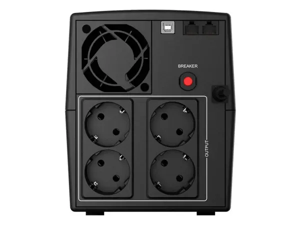 UPS NJOY UPLI-LI100KE-CG01B 1000VA/600W/4xšuko Slika 2