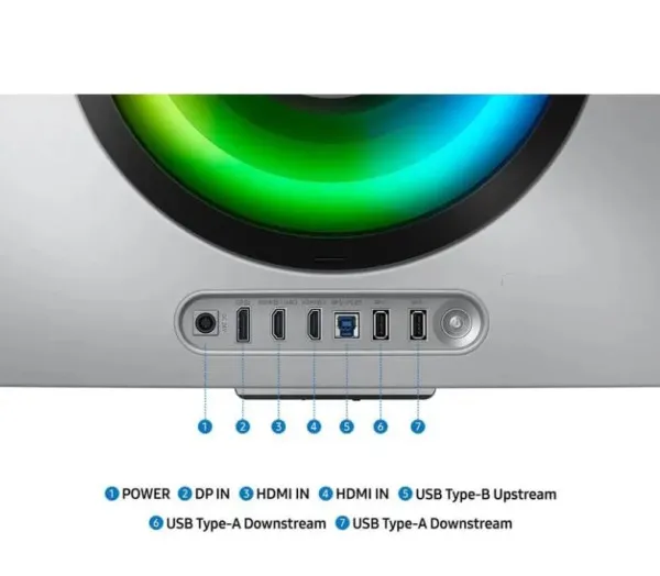 Monitor 34" Samsung LS34DG850SUXDU OLED 3440x1440/175Hz/0.03ms/2xHDMI/DP/AUX Slika 5