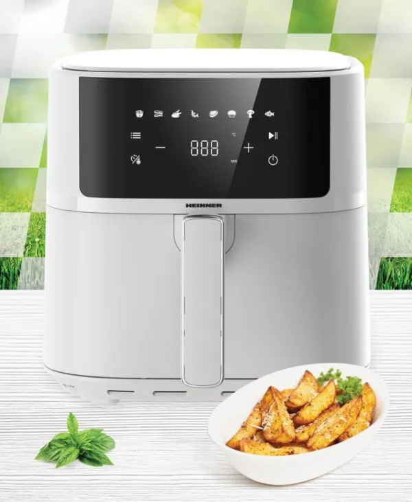 Heinner Friteza Air Fryer HEINNER HAF-B6WH17SQ/1700W/5,7l/bela Slika 2
