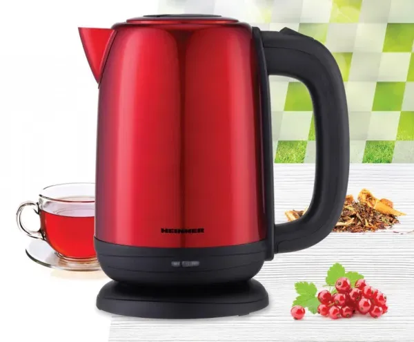 Heinner Električno kuvalo HEINNER HEK-2200RDSS 1,8l/2200W/crveni Slika 1
