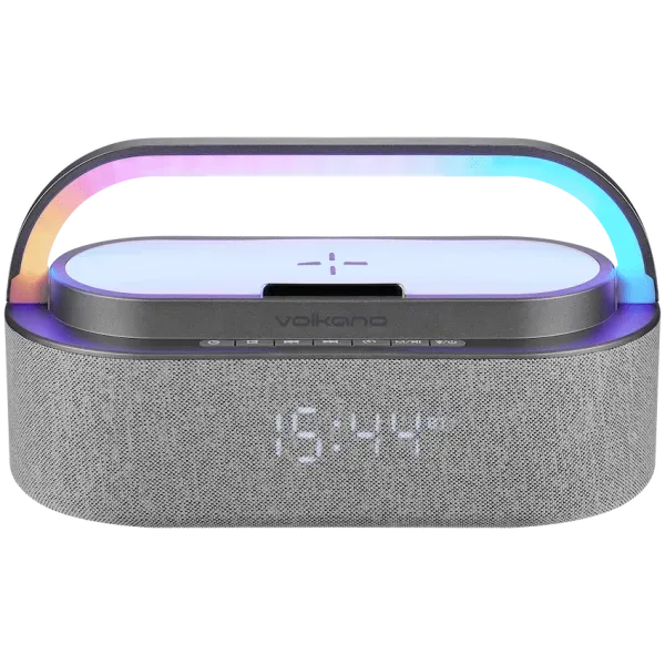 Zvučnik+Alarm+Wireless punjač za mob Volkano Dawn VK-3132-GR Slika 1