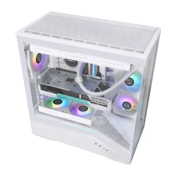 Kućište Lian Li Vector V100 Midi-Tower/ATX/RGB,/Window/BELO/G99.V100RW.00 Slika 2