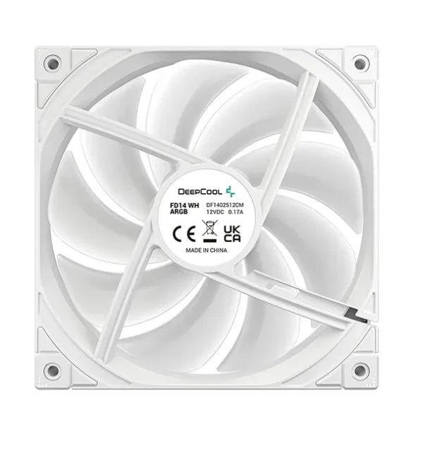 Ventilator 140mm DeepCool FD14 ARGB, R-FD14-WHAPN1-G Slika 2
