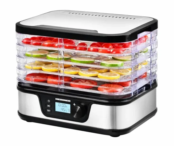 Heinner Dehidrator HEINNER ELITE DRY HFD-K380DSS/320-380W/5 mesta/75c/timer Slika 1