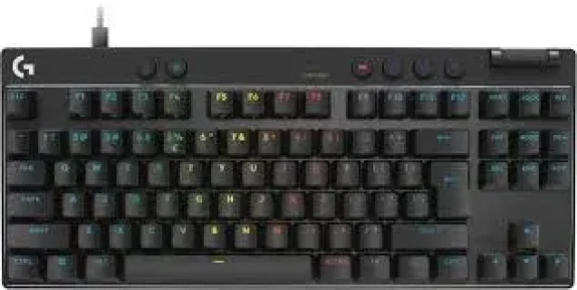 Tastatura žična gaming Logitech PRO X TKL RAPID crna 920-013233 Slika 1
