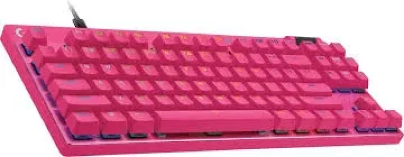 Tastatura žična gaming Logitech PRO X TKL RAPID roze 920-013253 Slika 1