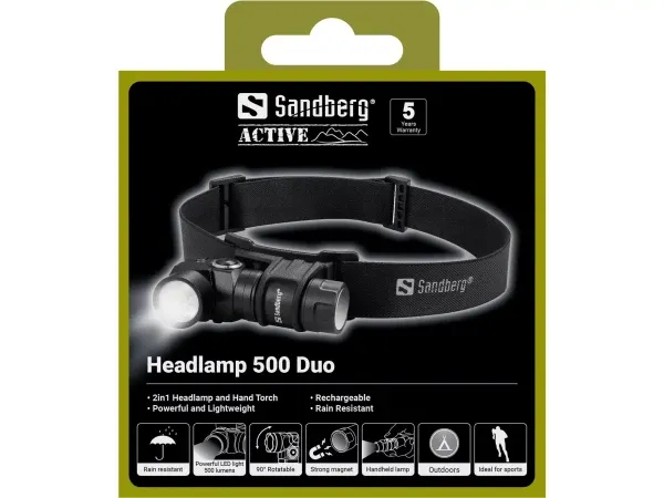 Sandberg Headlamp 500 Duo 421-35 Slika 5