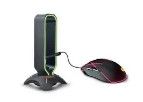 Nosač za slušalice Rampage RM-H66 RGB crni 33543 Slika 1